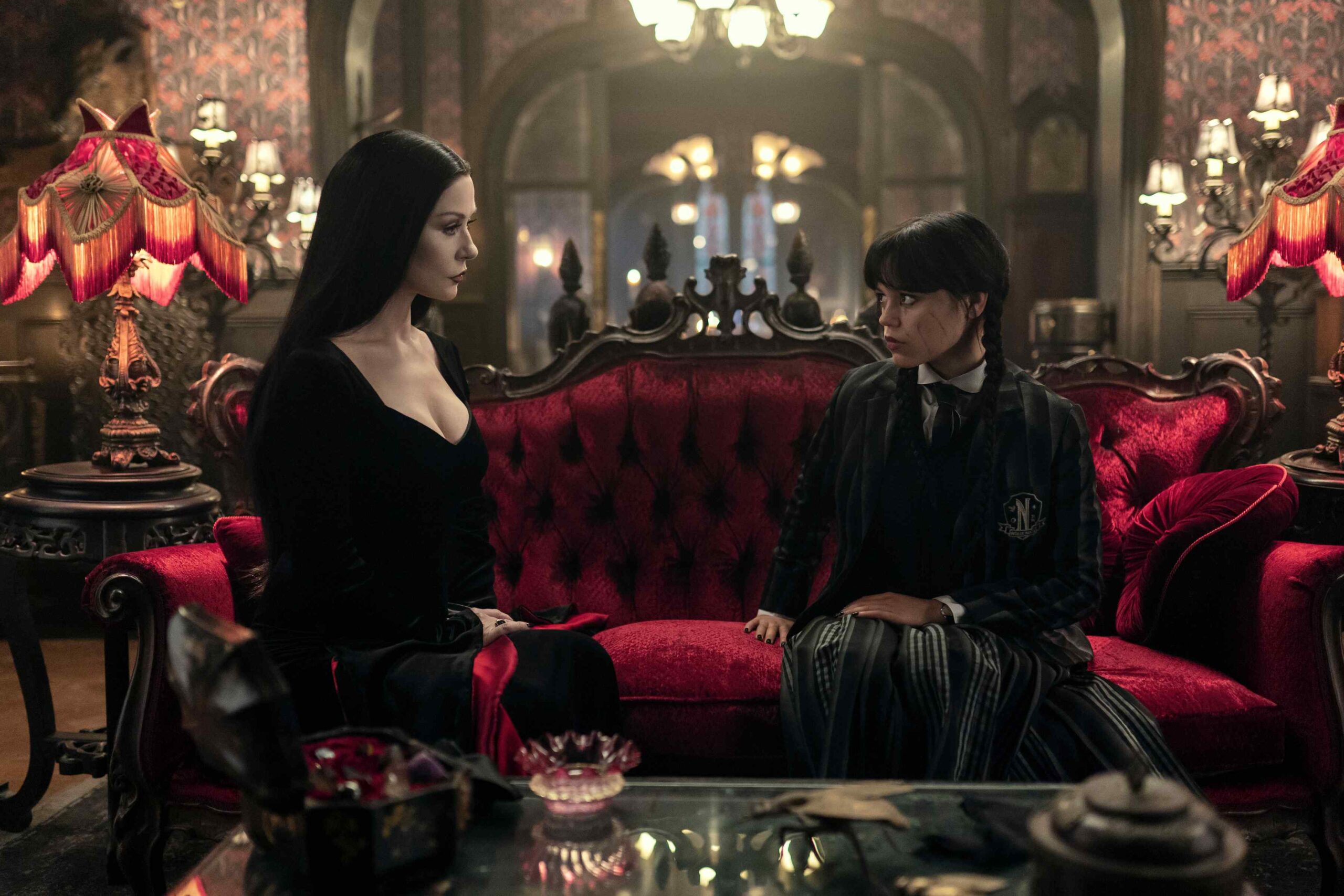 'Wednesday' Season 2's Jenna Ortega And Catherine Zeta-Jones On The Mother Dynamics: 'She's Infuriated'