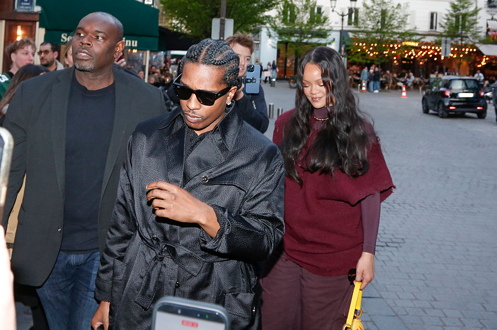 Rihanna’s Daughter Rocki Makes First Public Appearance In Paris In Vintage Dior