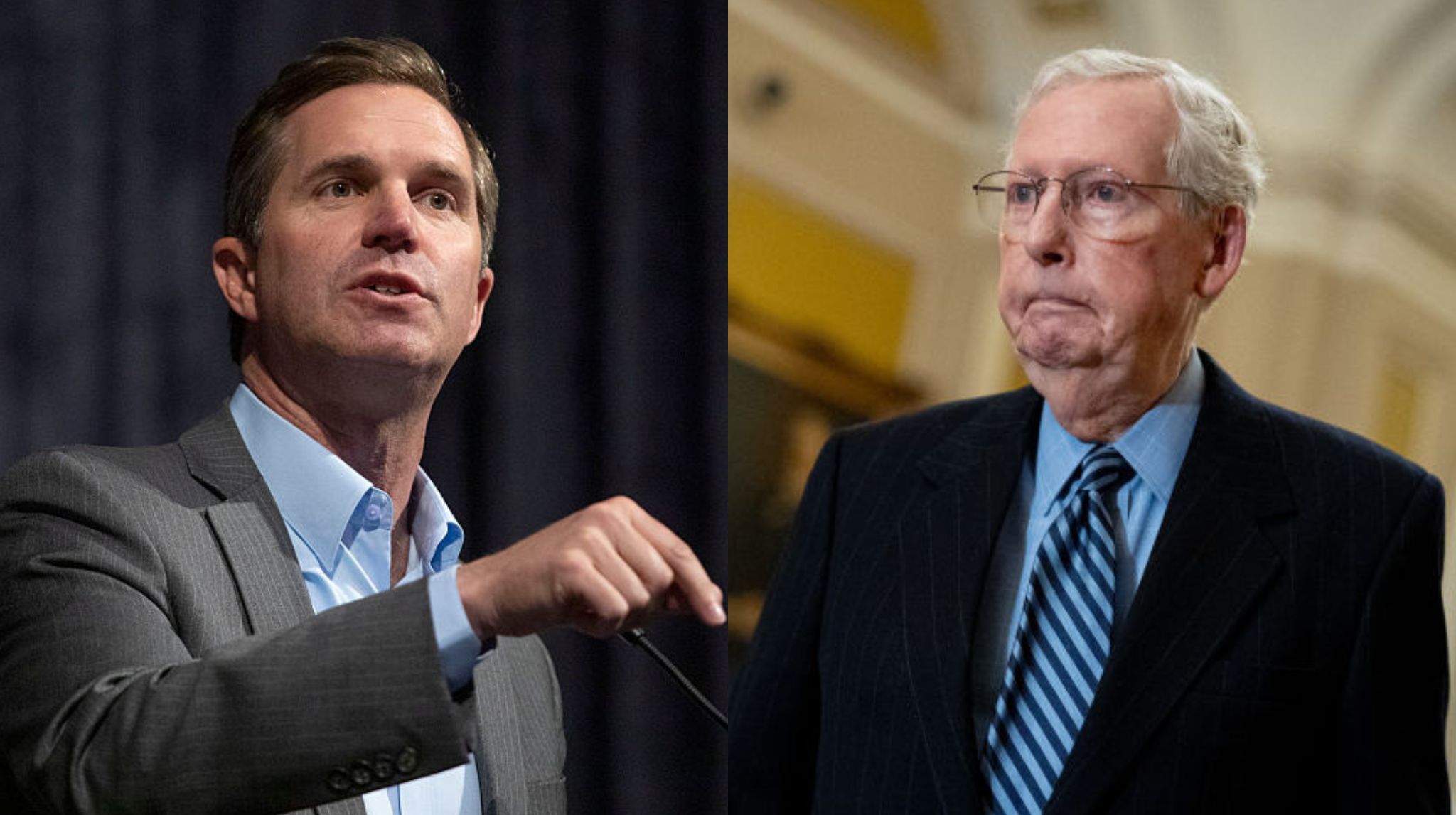 Kentucky Gov. Andy Beshear Calls On Mitch McConnell To Prove He Can Still Serve Or Step Down In Letter