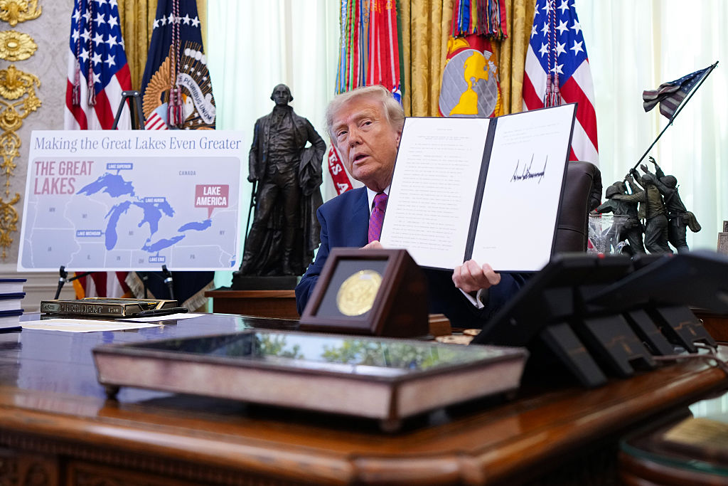 Trump Escalates Feud With Canada By Renaming Lake Ontario 'Lake America,' Misreading Its History